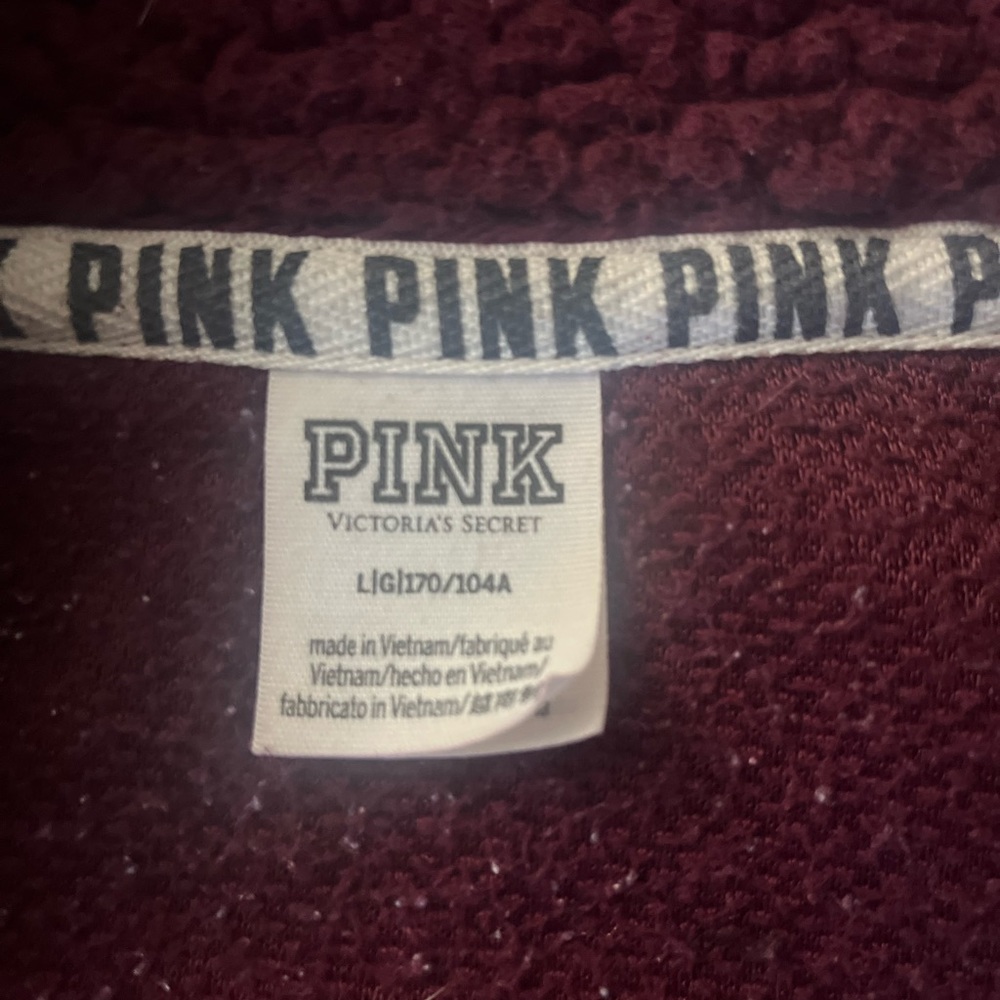 Victorias Secret fleece hoodie.